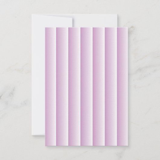 Carte de remerciements plat (Devant)