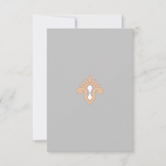 Carte de remerciements plat (Devant)