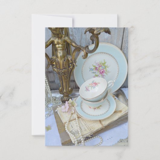 Carte de remerciements plat (Devant)