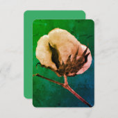 Carte de remerciements plat (Devant / Derrière)