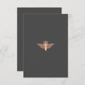 Carte de remerciements plat (Devant / Derrière)