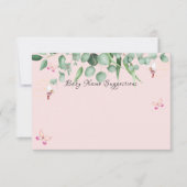 Carte de remerciements plat (Devant)