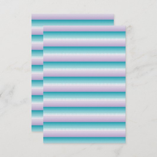 Carte de remerciements plat (Devant / Derrière)