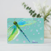 carte de remerciements plat 3,5 po x 5 po (Debout devant)