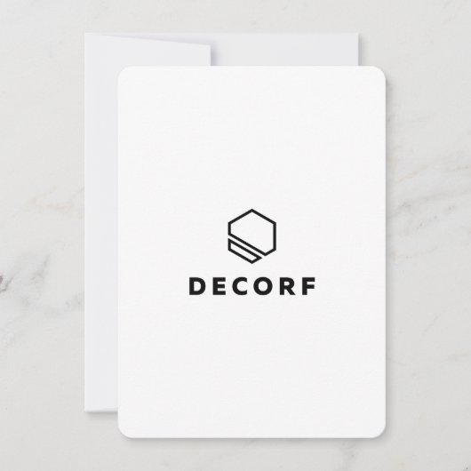 Carte de remerciements plat 4,5 po x 6,25 po (Devant)