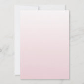 Carte de remerciements plat à cône de glace floral (Dos)