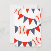 Carte de remerciements plat d'anniversaire de base (Dos)