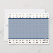 Carte de remerciements plat de camion de ciment (Dos)