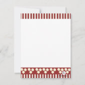 Carte de remerciements plat de maïs éclaté (Dos)