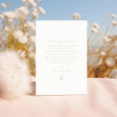 Carte de remerciements plat de message de Mariage