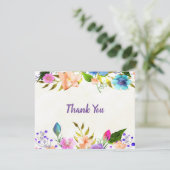 Carte de remerciements plat Nefeli (Debout devant)