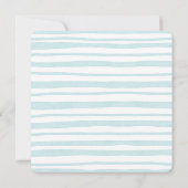 Carte de remerciements plat pour 3ème anniversaire (Dos)