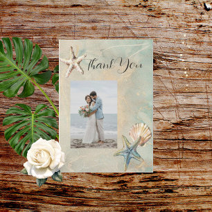 Carte de remerciements plat Sea Breeze