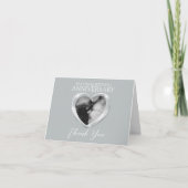 Carte De Remerciements Platinum 70th Anniversary ajoutez votre propre coe (Devant)