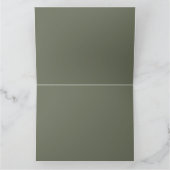 Carte de remerciements pliable personnalisable - B (Intérieur)