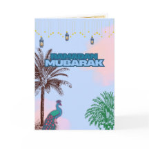 Carte de remerciements pliée