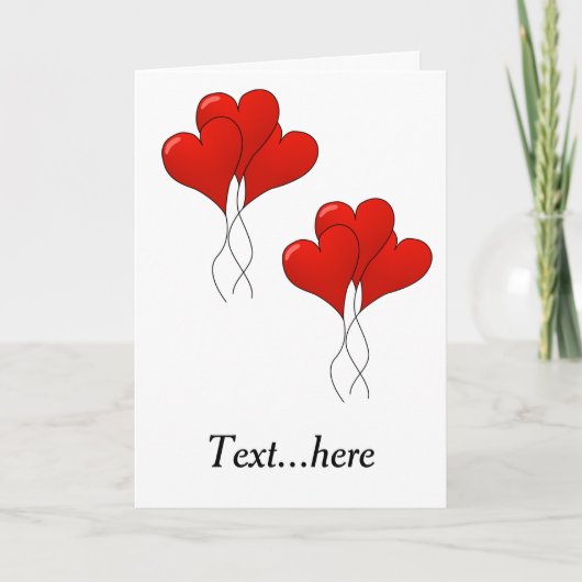 Carte de remerciements pliée (Devant)