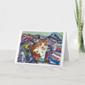 Carte de remerciements pliée (Devant)