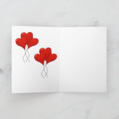 Carte de remerciements pliée (Intérieur)