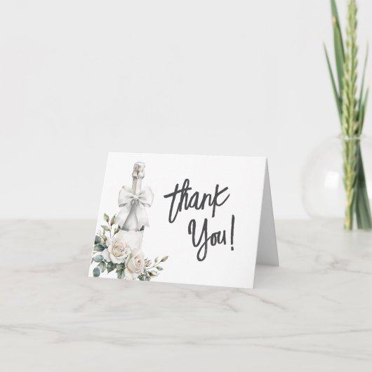 Carte de Remerciements Pliée (Devant)