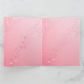 Carte de remerciements pliée (Intérieur)