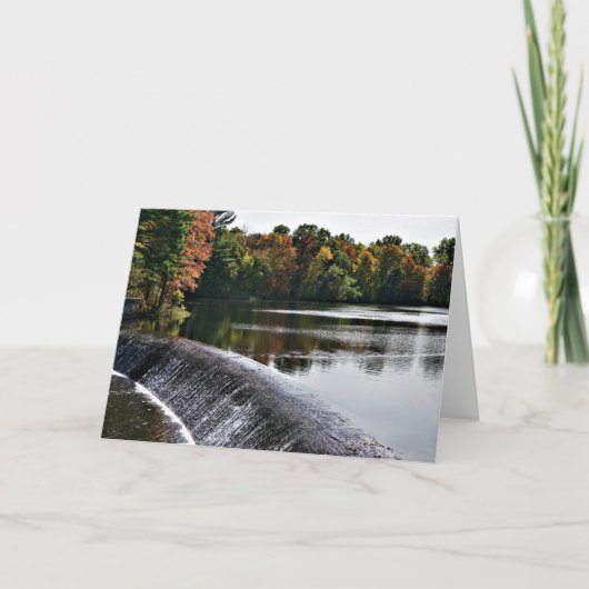 Carte de remerciements pliée (Devant)