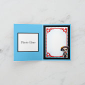 Carte de remerciements pliée (Intérieur)