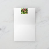 Carte de remerciements pliée (Intérieur)