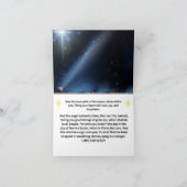 Carte de remerciements pliée (Intérieur)