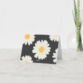 Carte de remerciements pliée (Dos)