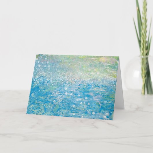 Carte de remerciements pliée (Devant)