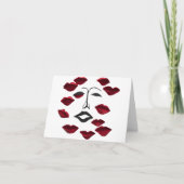 Carte de remerciements pliée (Devant)