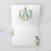 Carte de remerciements pliée (Intérieur)