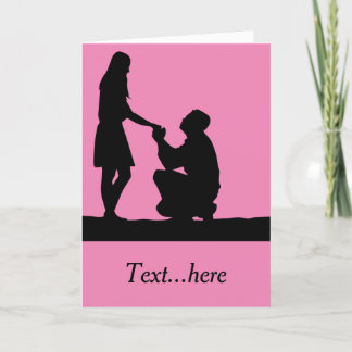 Carte de remerciements pliée