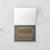 Carte de remerciements pliée NUMÉRIQUE MARITIME IM (Intérieur)