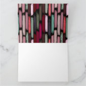 Carte De Remerciements Pluie de couleurs 3 (Intérieur)