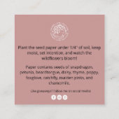 CARTE DE REMERCIEMENTS PME (Dos)