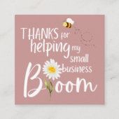 CARTE DE REMERCIEMENTS PME (Devant)