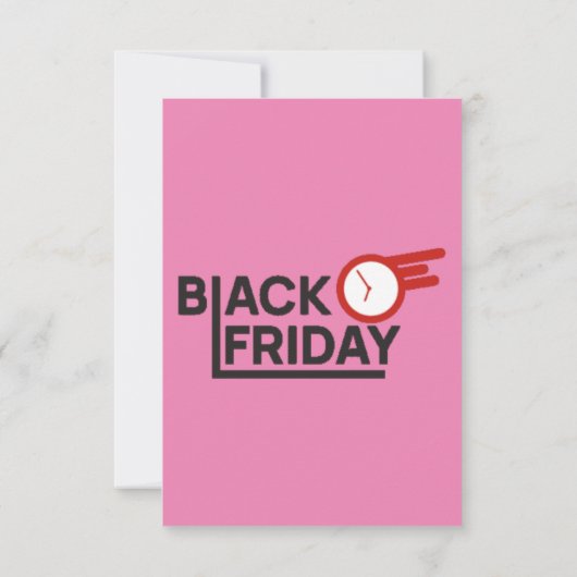 Carte De Remerciements pngtree creative black friday (Dos)