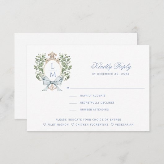 Carte De Remerciements Poignets de feuille avec poule (Devant / Derrière)