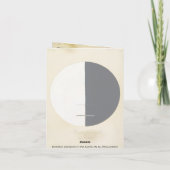 Carte De Remerciements Point de vue des Bouddhas dans la vie terrestre pa (Dos)