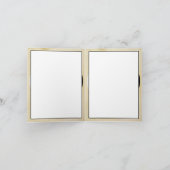 Carte De Remerciements Point de vue des Bouddhas dans la vie terrestre pa (Intérieur)