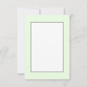 Carte De Remerciements Poires amusantes (Dos)