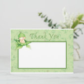 Carte De Remerciements Pois de senteur (Debout devant)