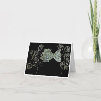 Carte De Remerciements Poisson magique