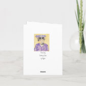 Carte De Remerciements Police de Bow Wow (Dos)