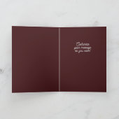 Carte De Remerciements Pompier Kitten (Intérieur)