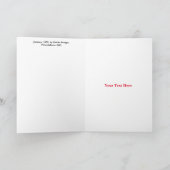 Carte De Remerciements Ponts Fidelia (Intérieur)