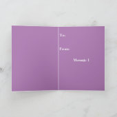 Carte De Remerciements Pop chaud (Intérieur)