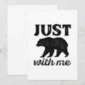 Carte De Remerciements Porte-Moi (Devant / Derrière)